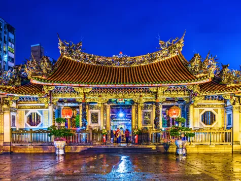 Longshan Temple in Taipei, Taiwan